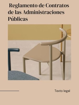 cover image of Reglamento de Contratos de las Administraciones Públicas
